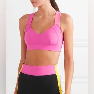 NO KA’OI Barbie pink work out bra high support size 01 equals Small